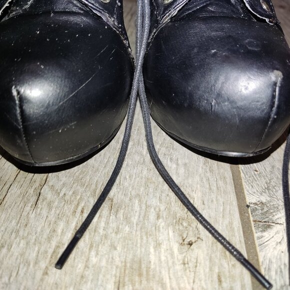 Chix | chunky platform ankle boots with metal spikes and studs | Size 39 | UK 6 - Picture 15 of 16